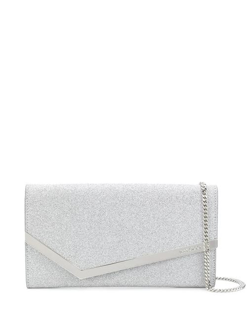 Emmie clutch bag Jimmy Choo | EMMIEIGTSILVER